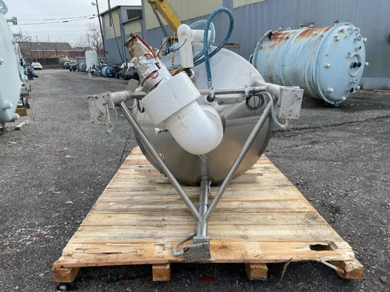A&amp;B 350 Gal A&amp;B Process Mix Kettle, 316L S/S, 130#  -  316L