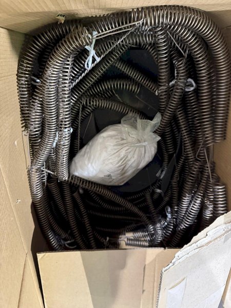 New in box 2015 Nabertherm model t800 electric resistance bale out type furnace rated to 1100 degree C, BU 1800 crucible, 1800 kg. capacity in Al., 140 KW, with controls and elements