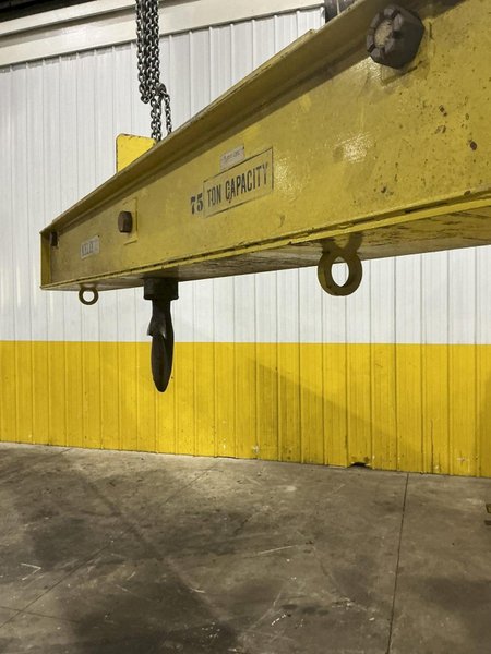 75 TON X 14' KELLY SALES &amp; ENGINEERING SPREADER BAR / LIFTING BEAM: YOBRO #25852