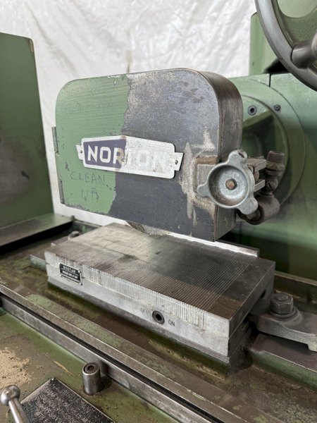 6" X 12" NORTON SURFACE GRINDER. STOCK # 0340125