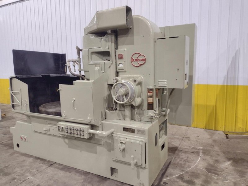 42" X 40 HP BLANCHARD MODEL 22-42 ROTARY SURFACE GRINDER: STOCK #11914