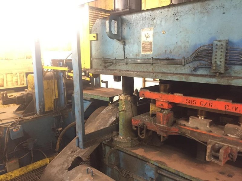 250 TON PRO-ECO 4 POST CUTOFF PRESS: STOCK # 0314023