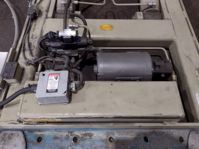 10,000 LBS X 48" X 60" SOUTHWORTH MODEL #T10-90 DOWNLAYER / UPENDER: STOCK #19005