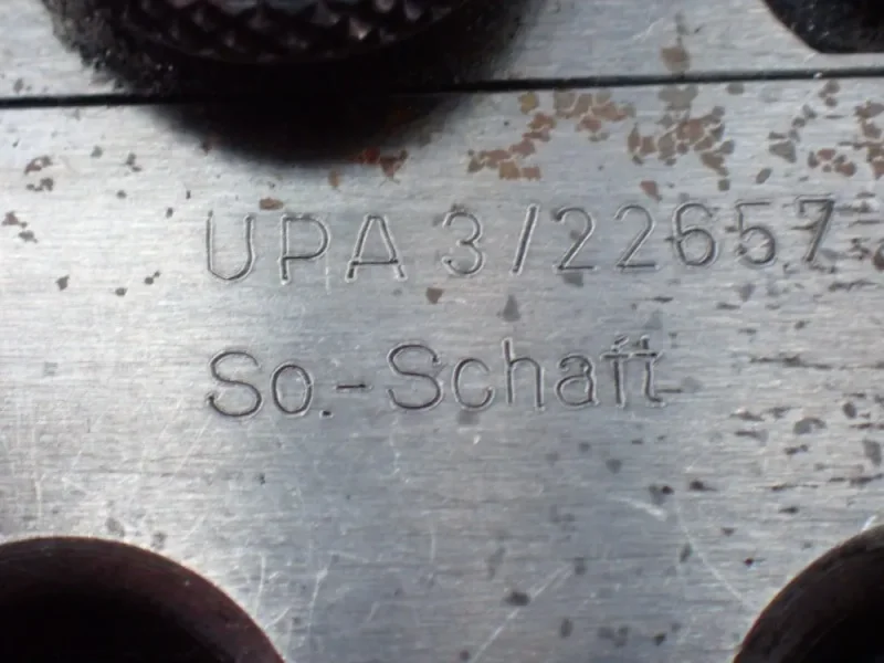 WOHLHAUPTER FACING/BORING HEAD.  -  UPA3/22657