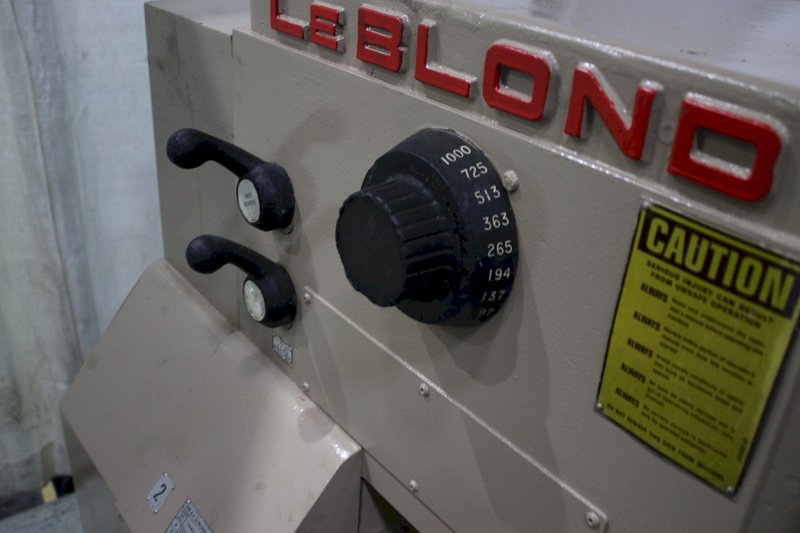LEBLOND ENGINE LATHE: STOCK #74350