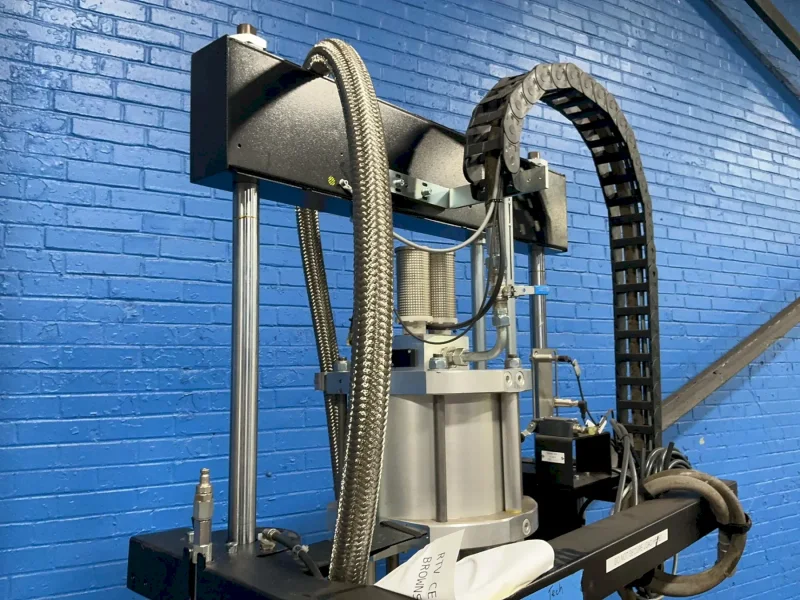 ATLAS COPCO 4872 PSI/MATERIAL ; 87 PSI AIR INPUT HIGH PRESSURE PNEUMATIC DISPENSE PUMP  -  PPK56-571P16-1000-SCA-HPS