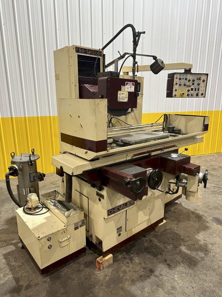 12&quot; X 24&quot; CHEVALIER MODEL #FSG-3A1224H 3 AXIS AUTOMATIC HORIZONTAL SURFACE GRINDER: STOCK #19824