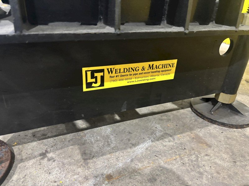 12,000 LB LJ WELDING MODEL #GE6TR-100 VARIABLE SPEED POWERED TANK TURNING ROLL: STOCK #22808