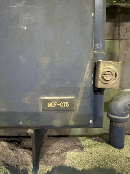 Gaylord model SATB30 30 liter cold box core machine with enclosure, set up for MeF with Gaylord central supply system model MeF-CSS, Gaylord gassing unit model MeF G75, Gaylord heat a purge and Siemens simatic t1315 plc controls