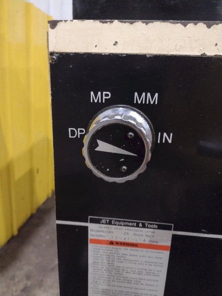 14&quot; X 40&quot; JET MODEL #GH-1440ZX GAP BED ENGINE LATHE, 3-1/8&quot; HOLE: YOBRO #24464