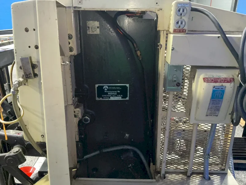 MIEHLE 12” X 19” X 13” VERTICAL CYLINDER PRESS
