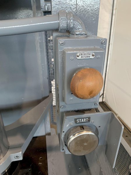 75 TON HANNIFIN 3750-22X-PB3X GAP FRAME HYDRAULIC PRESS. STOCK # 0744822