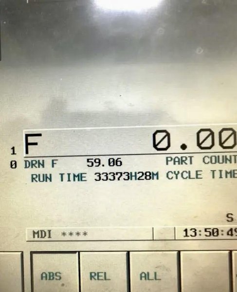 Doosan HP 5100 HMC, 2008 – Chip Conveyor, 1000 PSI TSC, 60 ATC, 14,000 RPM Spindle