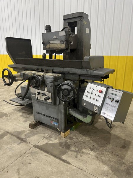 12&quot; x 24&quot; OKAMOTO MODEL #ACCUGAR-124N AUTOMATIC HORIZONTAL SURFACE GRINDER: STOCK #20674