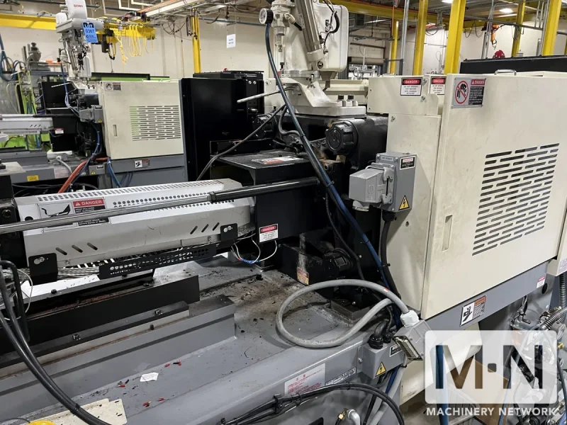 121 TON 3.4 OZ NISSEI MODEL FNX110III-12A INJECTION MOLDING MACHINE MFG 2018