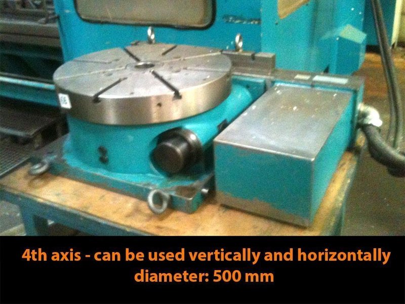 OMV/Parpas HS 316 - X: 1600 - Y: 1000 - Z: 800 mm CNC