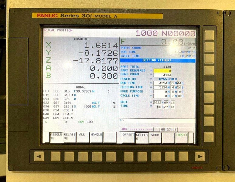 Mighty Viper VMC-2100 5AB 5-Axis CNC Vertical Machining Center