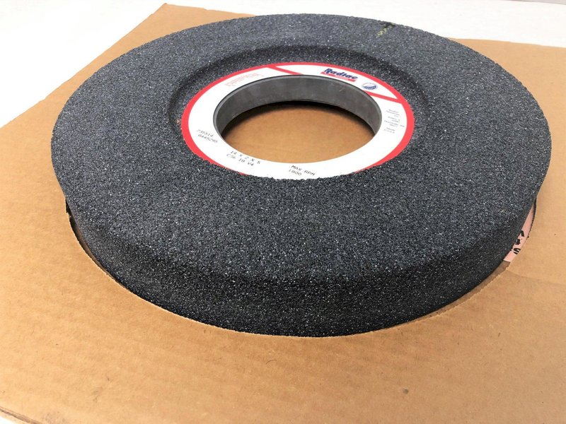 14&quot; x 2&quot; x 5&quot; RADIAC ABRASIVES GRINDING WHEEL: STOCK #14562