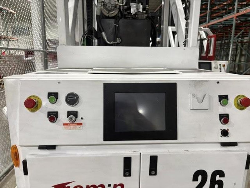 (x33) Egemin CBV 7607 LX Automated Guided Forklifts AGV, 5,300 LB Capacity, 300″ Lift, 48V- Varying Hours