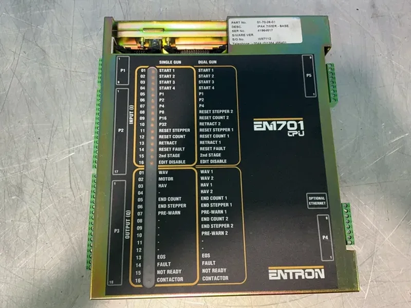 Entron  En1701 Ipak Timer-base Welding Control Unit  - W87112