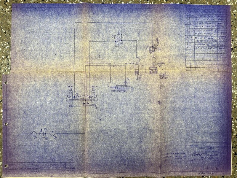 36" WIDE X 30" STROKE CWP MODEL #HF3630RH GRIPPER AIR FEEDER: STOCK #12695