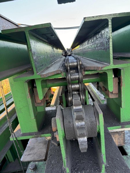 SIGNODE 20' HEAVY DUTY MATERIAL TRANSFER ARM. STOCK # 1008524