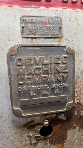 Devlieg 3B Jig Mill - 30" x 48" Table, 16" Spindle Depth