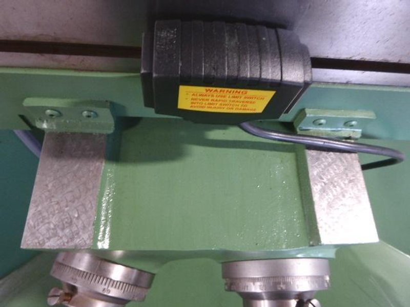 No. 2 U.S. Burke/Morrison Horizontal Mill, 50-2370 RPM, 8&quot; x 32&quot; P.F. Tbl., 2 HP, Coolant, Factory Rebuilt