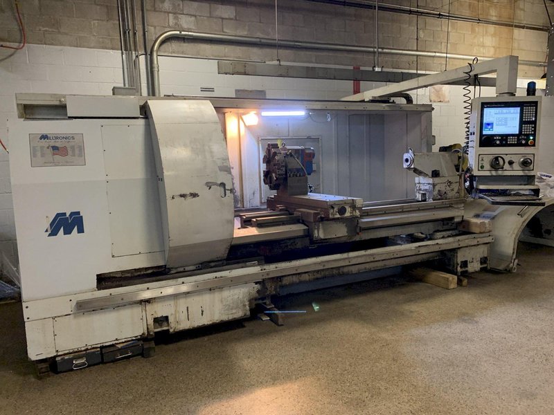 Milltronics ML40 x 80 Flat Bed CNC Lathe / Turning Center S/N 9261