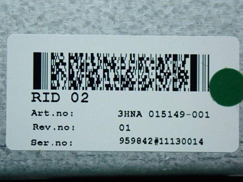 ABB RECTIFIER ASSEMBLY DRIVE UNIT  -  3HNA015149-001