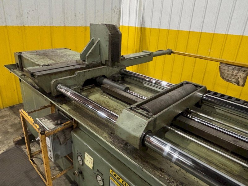 18" X 20" HYD-MECH MODEL #V-18A AUTOMATIC VERTICAL TILT BANDSAW: YOBRO #24001