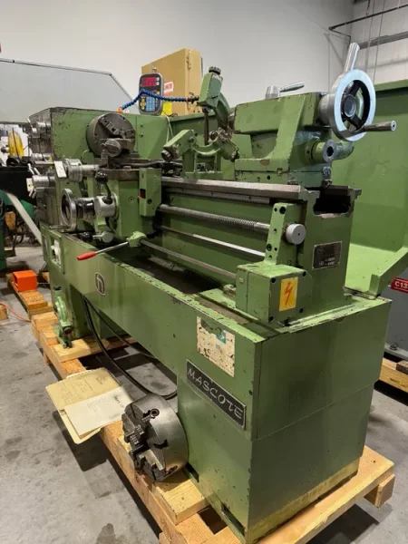NARDINI MASCOTE MS-1440E 14”/19.75” x 40”cc Gap Bed Lathe #7767