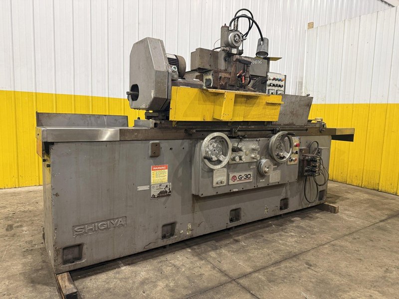 12" X 40" SHIGIYA OKAMOTO MODEL #GUA-30-100 OD HYDRAULIC CYLINDRICAL GRINDER: YOBRO #25235