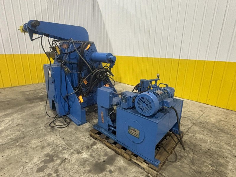 15,000 LB X 48&quot; EGAN MOTORIZED HYDRAULIC COIL REEL UNCOILER: STOCK #22425