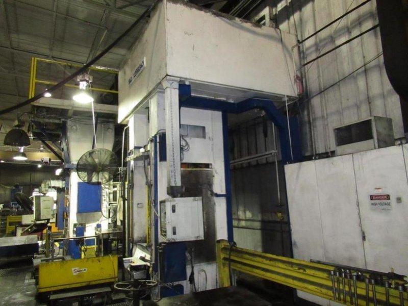 400 TON SACK &amp; KIESSELBACH STRAIGHT SIDE HYDRAULIC PRESS: STOCK #12328