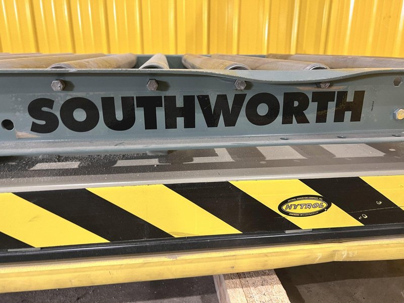 4,000 LB X 72" X 36" SOUTHWORTH MODEL #LS4-36 HYDRALUIC LIFT TABLE WITH ROLLER TOP: STOCK #20903