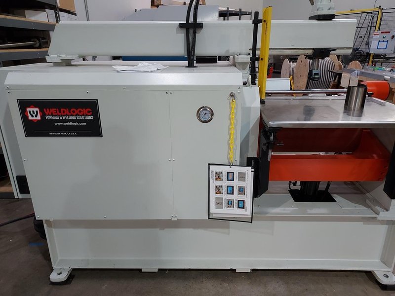 Weldlogic Two Roll Plate Bending Roll Model 2R-2435-20-1.2-10 &amp; UPS-24 Seam Welder, 2018