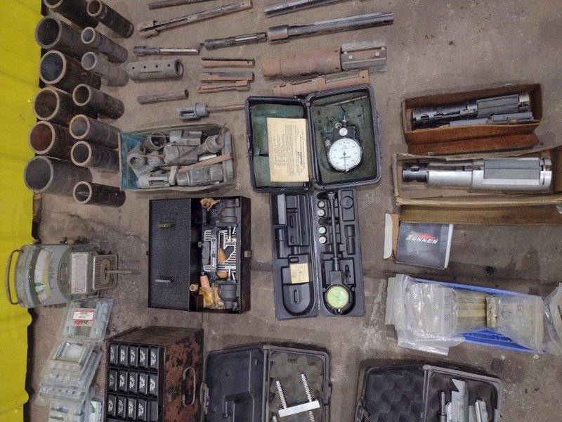 5.5&quot; SUNNEN PRECISION MODEL MBB-1650 HONING MACHINE HONE; HUGE TOOLING LOT: STOCK #19714