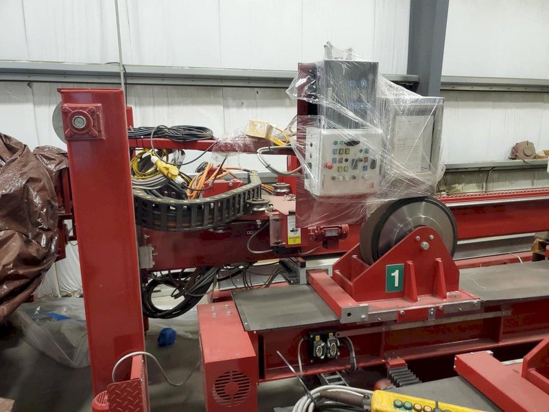 Key Plant Automation 20T Growing Line, 2022 – LOW HOURS, Miller Subarc AC/DC 1000 Digital Weld Package