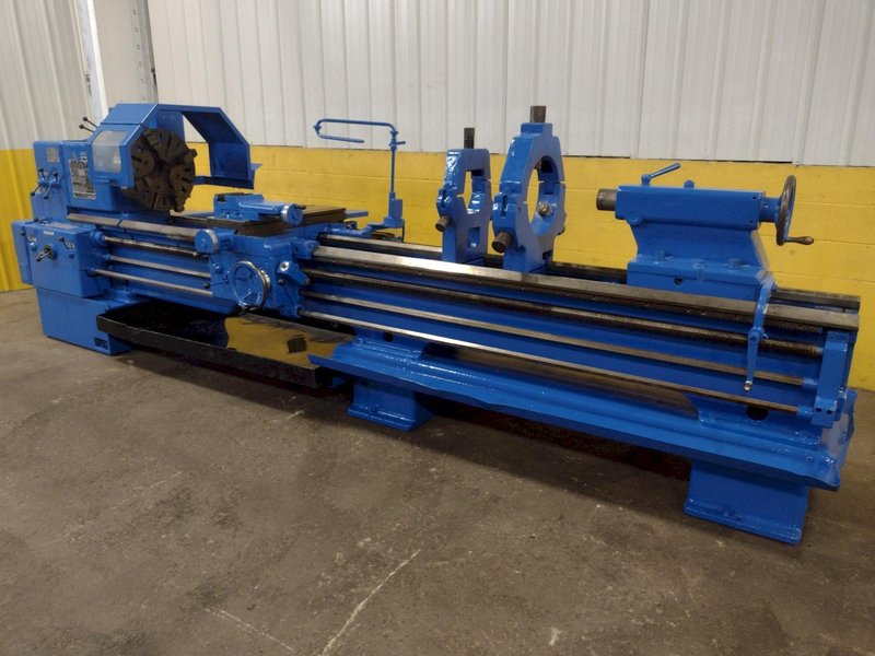 25&quot; x 120&quot; TOS MODEL #SN63B GAP BED ENGINE LATHE W/ 3&quot; HOLE: STOCK 13650
