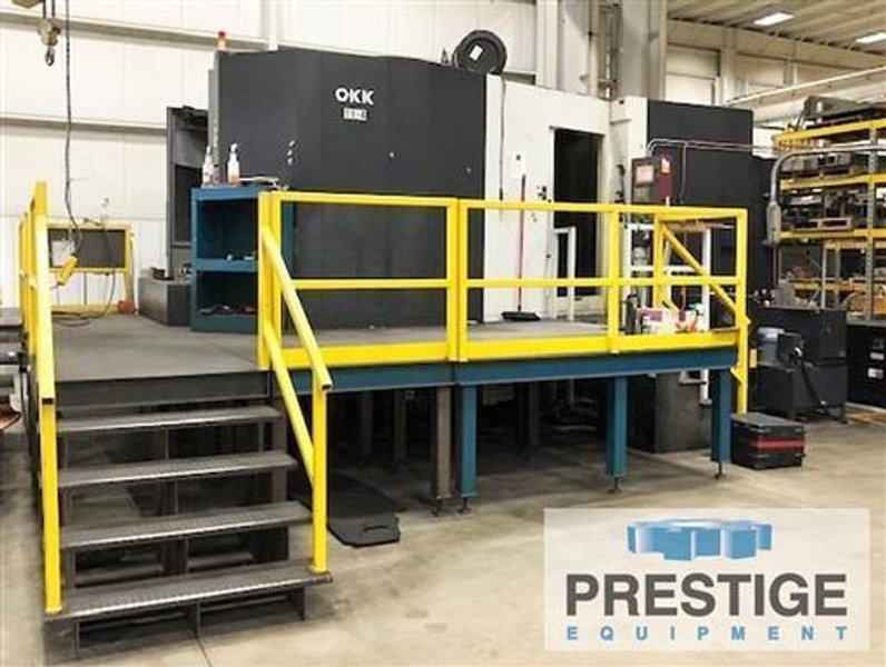 OKK HM-1250S CNC 4-Axis Horizontal Machining Center