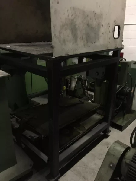 Bowl Stand 46 x 46 x 54 ½ w/enclosure