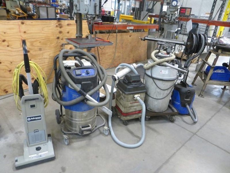 Nilfisk Vacuums- Assorted- As Shown- Auction Item