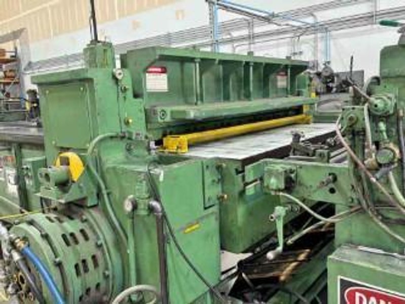 60" x 0.139" x 20,000# Rowe/Voss Cut To Length Line STOCK# 4294