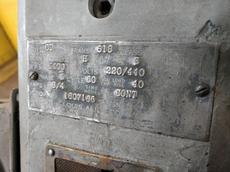 3 HP EX-CELL-O MOTORIZED SPINDLE GRINDER:  STOCK 13708