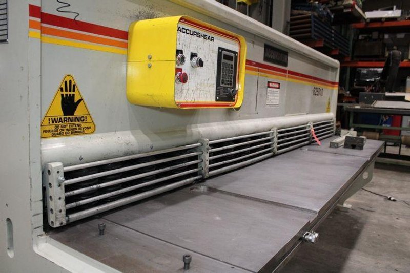 Accurshear 10' X 1/4" Shear - 625010