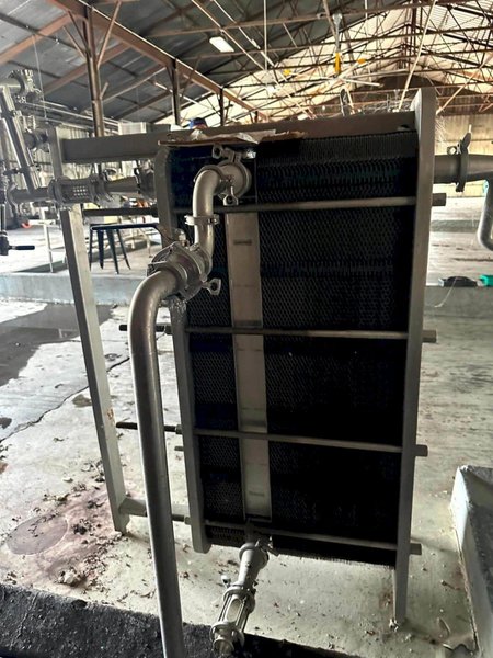 Alpha Brewing Operations 30 Barrel 2 Vessel Brew System, Grist Case and Oversized Heat Exchanger, 2015