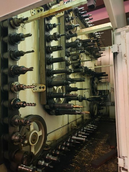 Mazak Nexus 6800-II HMC, 2012 – 8 Pallet System, Probing, TSC