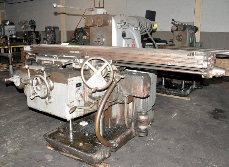 #4 KEARNEY &amp; TRECKER MODEL 415TF HORIZONTAL MILL: STOCK #62762