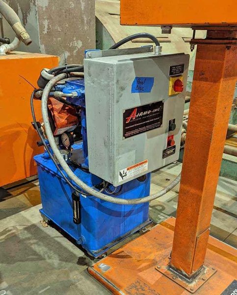 Tube Straightener and Cut-Off Machine, Komo Machine STOCK# 3935